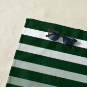 フォレスト航海のヴィンテージいかりあなたの名前またはボート ビーチタオル (インサイチュ)