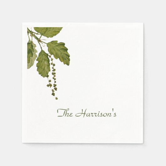 フォレスト葉紙ナプキンス スタンダードカクテルナプキン (正面)