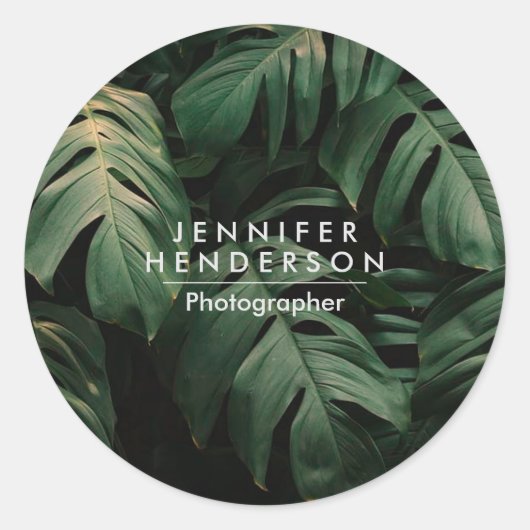 フォレスト葉 ラウンドシール (正面)