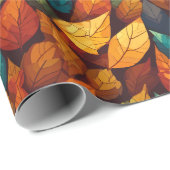 フォレスト葉 ラッピングペーパー (ロールコーナー)