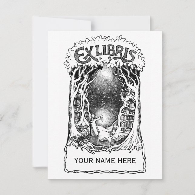 フォレスト蔵書票 (正面)