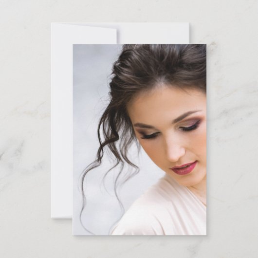 フォレスト記念悔やみや弔慰写真ありがとう サンキューカード (裏面)