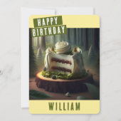 フォレスト誕生日カード シーズンカード (正面)