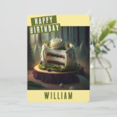 フォレスト誕生日カード シーズンカード (スタンド正面)