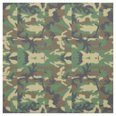 フォレスト迷彩柄軍隊カモフラージュ軍 ファブリック (見本)