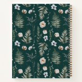 フォレスト離れフローラ植物学レシピクックブック ノートブック (裏面)