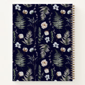 フォレスト離れフローラ植物学レシピクックブック ノートブック (裏面)