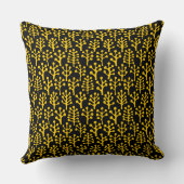 フォレスト230823 – 黒の琥珀 クッション (裏面)