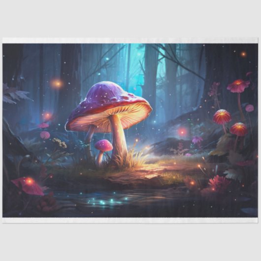 フォレスト5デコパージュ紙 薄葉紙 (正面)