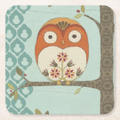 フォレスト・ウィムシーI スクエアペーパーコースター (正面)