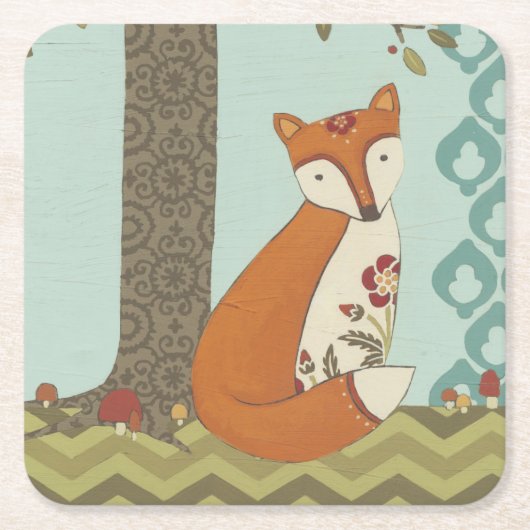 フォレスト・ウィムシーIII スクエアペーパーコースター (正面)