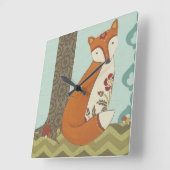 フォレスト・ウィムシーIII スクエア壁時計 (傾斜)