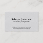 フォレスト | キャンピングアウトドアロゴ 名刺 (裏面)