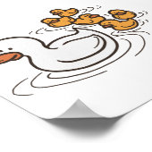 フォレスト ダック ファミリー タイニー プリント (角)