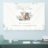 フォレスト・フレンズの最初の誕生日 横断幕 (トレードショー)