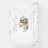 フォレスト・フレンズの最初の誕生日 横断幕 (縦)