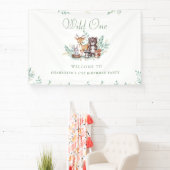 フォレスト・フレンズの最初の誕生日 横断幕 (インサイチュ)