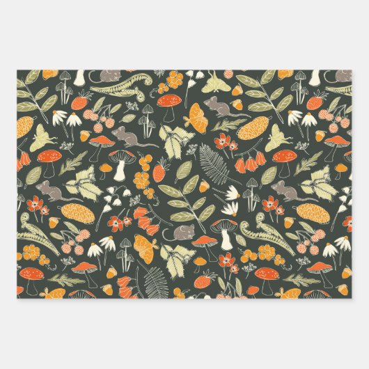 フォレスト ラッピングペーパーシート (正面)