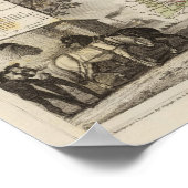 フォレスト、地域の境界 ポスター (角)