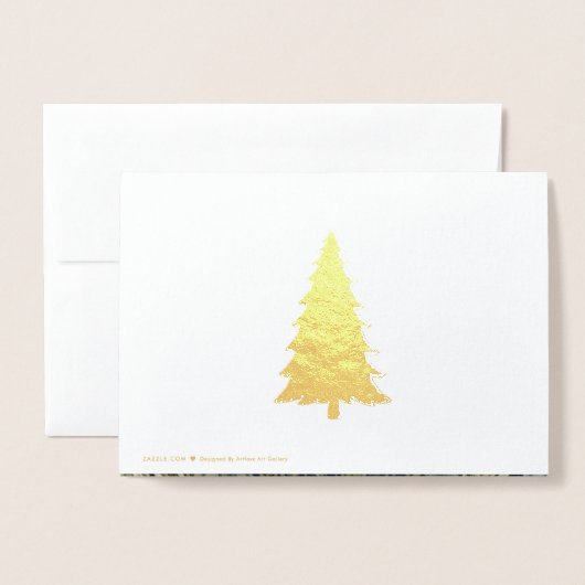 フォレスト 箔カード (裏面封筒付き)