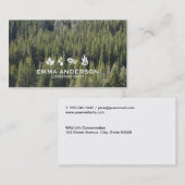 フォレスト | 要素グラフィックスII 名刺 (正面/裏面)