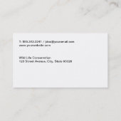 フォレスト | 要素グラフィックスII 名刺 (裏面)