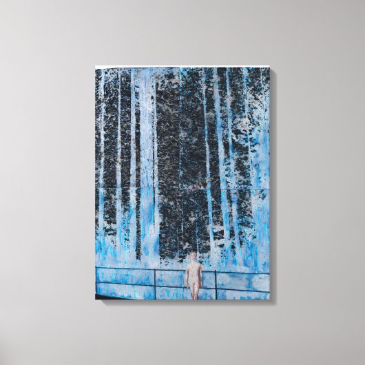 フォレスト – 2009年の夏時間4時間 キャンバスプリント (正面)