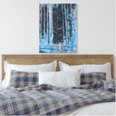 フォレスト – 2009年の夏時間4時間 キャンバスプリント (インサイチュ (寝室))