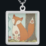 フォレストWhimsy IV シルバープレートネックレス<br><div class="desc">動物</div>