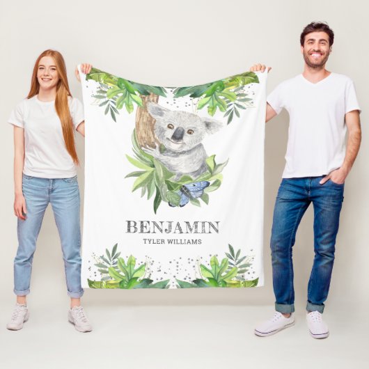 フォレス素朴トキュートリトルコアラベア フリースブランケット (インサイチュ)