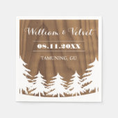 フォレス結婚ズ・ナプキンス スタンダードカクテルナプキン (正面)