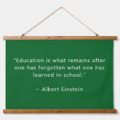 フォレパーソナライズされたストグリーン36x26 感動的 吊り下げ型タペストリー (正面)