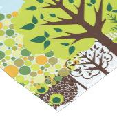 フォレモダンストガーデンアートグリーン自然 ショートテーブルランナー (コーナー)