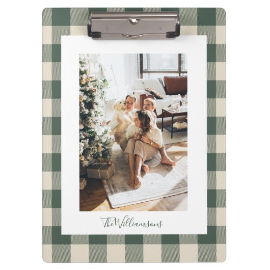 フォレモダンストグリーンプライド素朴フォトカスタム クリップボード (正面)