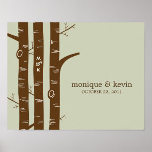 フォレモダンストパーソナライズされたウォールアート – セージ –  ポスター