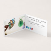 フォレンジックサイエンスプレミアムパール折り畳み 名刺 (内部)