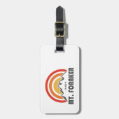 フォレーカー山 ラゲッジタグ (正面縦)
