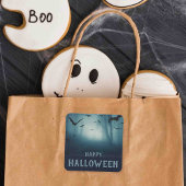 フォレ不気味ス幽霊のよく出るハローウィンパーティ スクエアシール