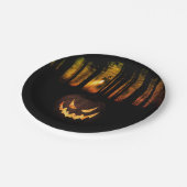 フォレ幽霊のよく出るストハロウィーン ペーパープレート (アングル)