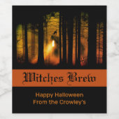 フォレ幽霊のよく出るストハロウィーン ワインラベル (シングルラベル)