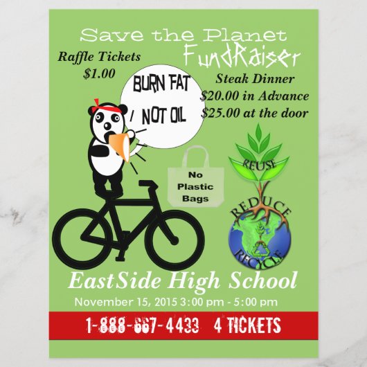 フォレ救ストフライヤー チラシ (正面)