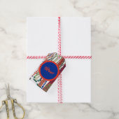 フォレ熱狂するストカラフルおもしろい ギフトタグ (より糸付き)