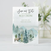 フォレ疑問に思ス素朴救トの日付招待状 カード (スタンド正面)