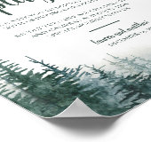 フォレ素朴スの結婚プラグ抜き式ポスター ポスター (角)