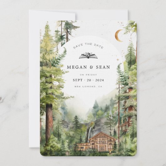 フォレ素朴ストの結婚滝 |日付の保存 セーブザデート (正面)