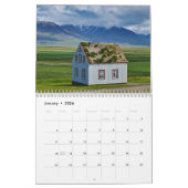 フォレ素朴ストコテージハッツと居心地の良いキャビンフォト カレンダー (1月 2026)