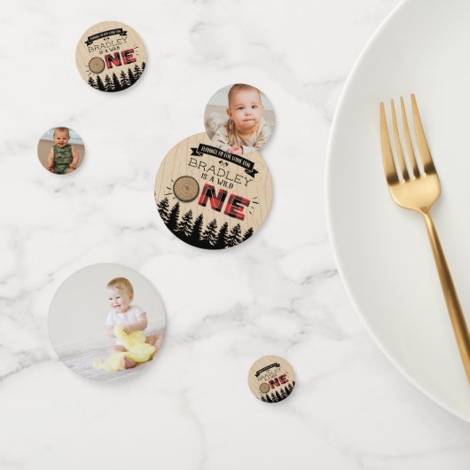 フォレ素朴ストプライドLumberjack Boys 1st Birthday コンフェッティ (グループ)