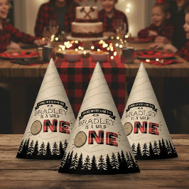 フォレ素朴ストプライドLumberjack Boys 1st Birthday パーティーハット