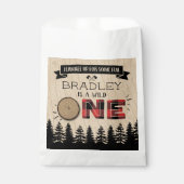 フォレ素朴ストプライドLumberjack Boys 1st Birthday フェイバーバッグ (正面)