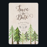 フォレ素朴スト日付の保存 セーブザデート<br><div class="desc">こカスタマイズの水の色はあなたの詳細と日付を保結婚存する。写真の木製の背面デザインを変更するか、他のオプションのために独自のアートをアップロードする。・・・・一致するデザインをここに検索： goo.gl/Nvxgsq</div>